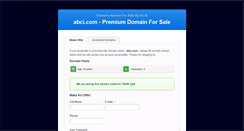 Desktop Screenshot of abci.com